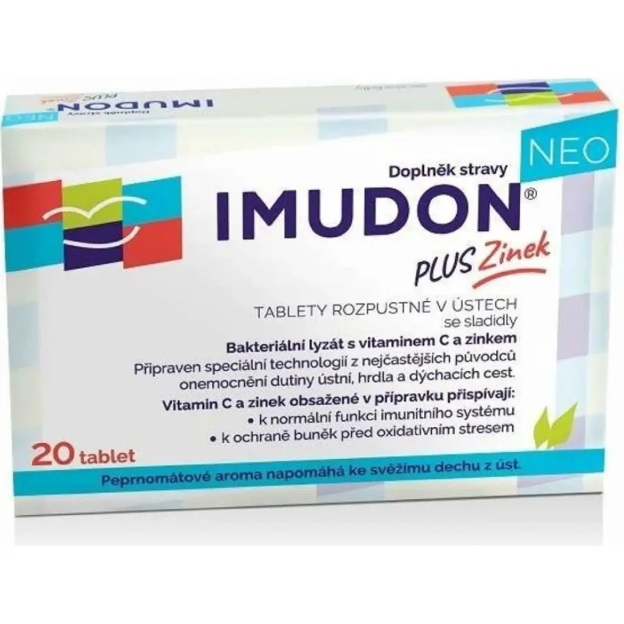 8588-imudon neo + zinek 20 rozpustnych tablet v ustech se sladidly 8588-imudon neo + zinek 20 rozpustnych tablet v ustech se sladidly